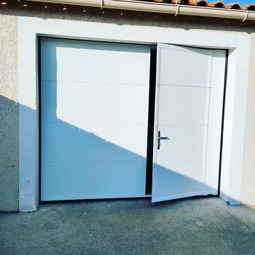 Installation d'une porte de garage à Béziers