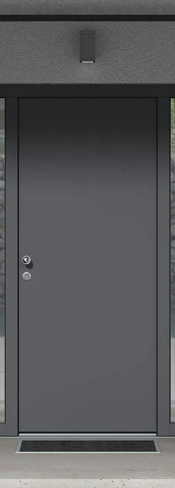 Découvrez nos portes d'entrée  sur-mesure en alu et PVC